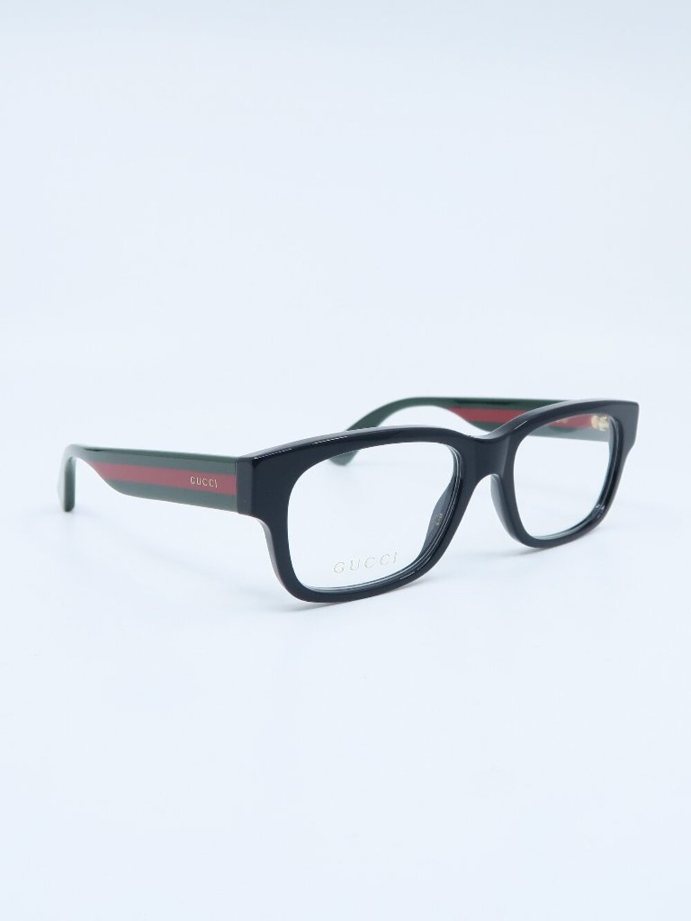 Gucci GG0343O 001 53mm Black New Unisex Rectangle Eyeglasses Frames.